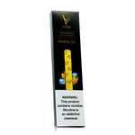 Vyce Disposable E-Cigs Banana Ice with Packaging