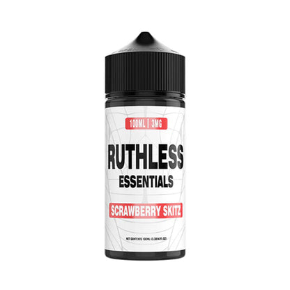 Scrawberry Skitz by Ruthless Essentials Series E-Liquid 100mL (Freebase)