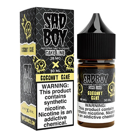 Coconut Cake by Sadboy Salts 30ml with Packaging