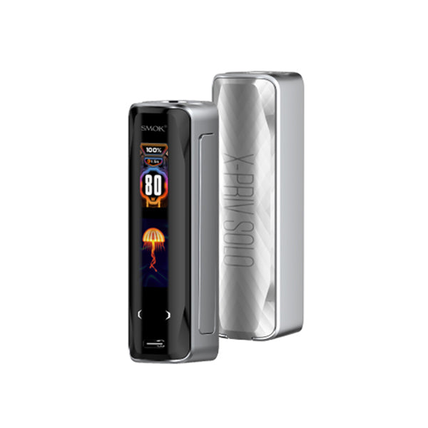 SMOK X-Priv Solo 80W Box Mod (Mod Only) Silver Lines