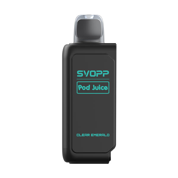 SVOPP Pod Juice Pods 30000 Puff 13mL 50mg (Pod Only) - Clear Emerald