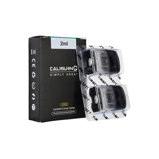 UWELL Caliburn G Pods (2-Pack) with packaging