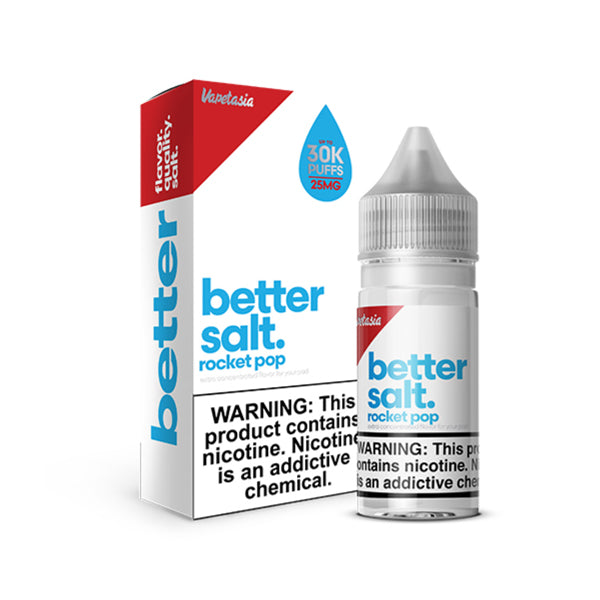 Rocket Pop by Vapetasia Salt Series E-Liquid 30mL (Salt Nic) with packaging