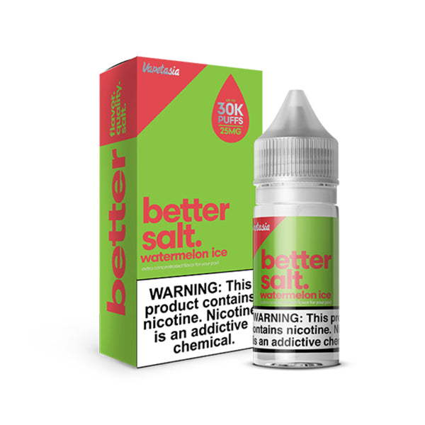 Watermelon Ice by Vapetasia Salt Series E-Liquid 30mL (Salt Nic) with packaging