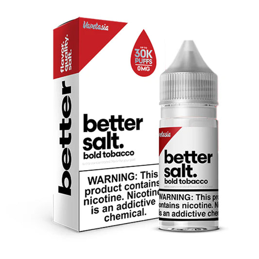 Bold Tobacco by Vapetasia Salt Series E-Liquid 30mL (Salt Nic) with Packaging