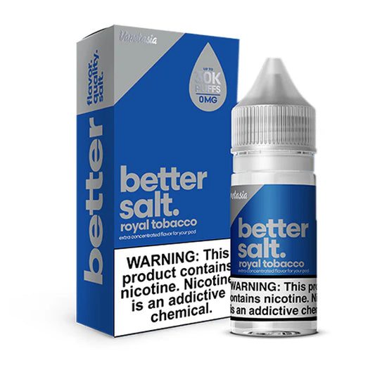 Royal Tobacco by Vapetasia Salt Series E-Liquid 30mL (Salt Nic) with Packaging