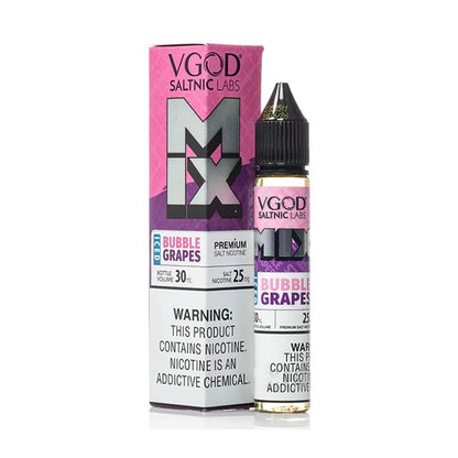 Iced Bubble Grapes by VGOD Salt Series E-Liquid 30mL (Salt Nic) with packaging