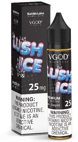 Lush Ice by VGOD SALTNIC 30ML eLiquid with packaging