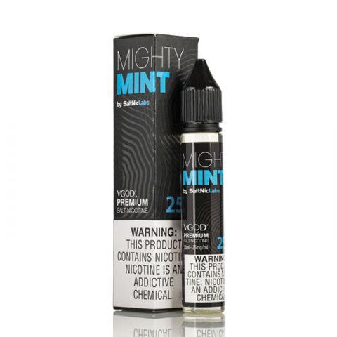 Mighty Mint by VGOD SALTNIC 30ML eLiquid with packaging