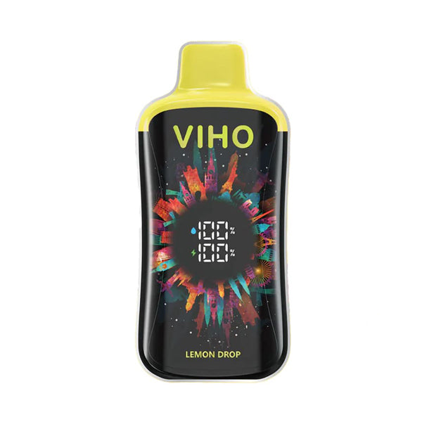 Viho Super Charge PRO Disposable 20000 Puffs 21mL 50mg - Lemon Drop