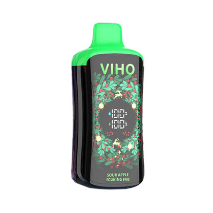 Viho Super Charge PRO Disposable 20000 Puffs 21mL 50mg - Sour Apple Fcuking Fab