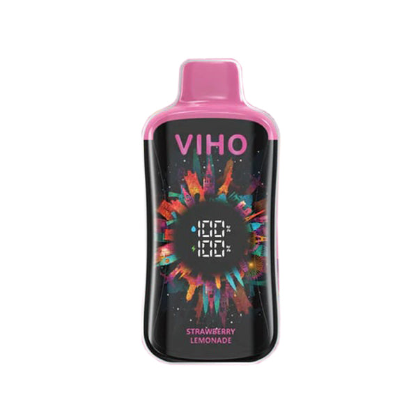 Viho Super Charge PRO Disposable 20000 Puffs 21mL 50mg | Strawberry Lemonade