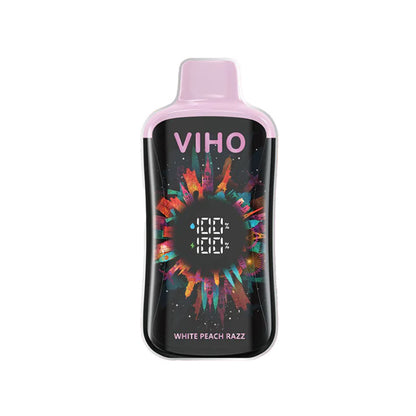 Viho Super Charge PRO Disposable 20000 Puffs 21mL 50mg | White Peach Razz