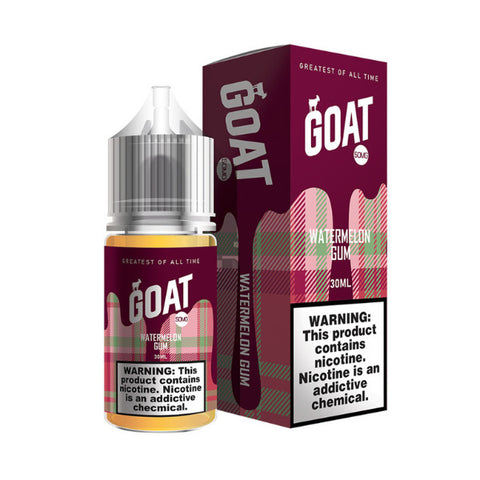 Watermelon Gum by GOAT Salts Drip More 30mL withg Packaging