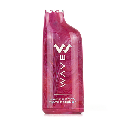 Wave Nicotine Disposable | 8000 Puff | 18mL | 50mg raspberry watermelon
