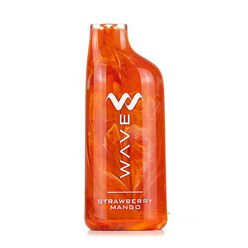 Wave Nicotine Disposable | 8000 Puff | 18mL | 50mg strawberry mango