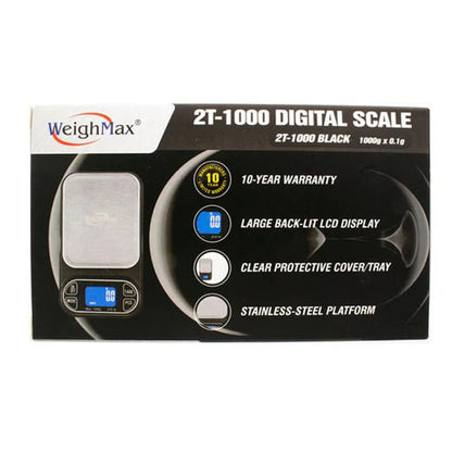 WeighMax (Scale) 2T-100 Digital Scale black packaging