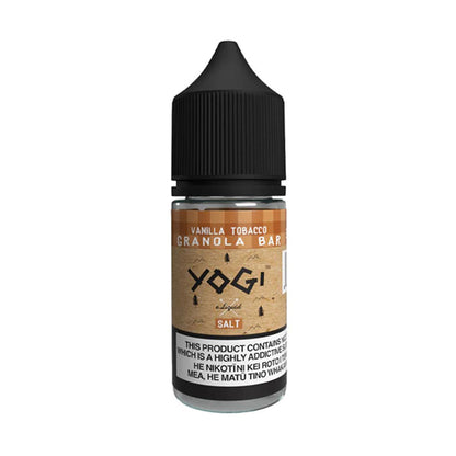 Vanilla Tobacco by Yogi Salt Series E-Liquid 30mL (Salt Nic)(Original & Farms) Bottle