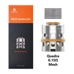 Geekvape M Series Coils (5-Pack) Quadra 0.15ohm with Packaging
