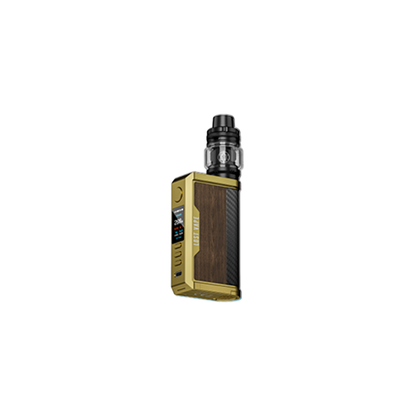 Lost Vape Centaurus Quest 200W Kit - Centaurus SubOhm Tank Ver Gold Teak Wood