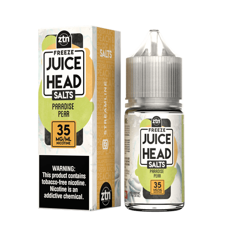 Paradise Pear Freeze (ZTN) - Juice Head Salts 30mL with packaging