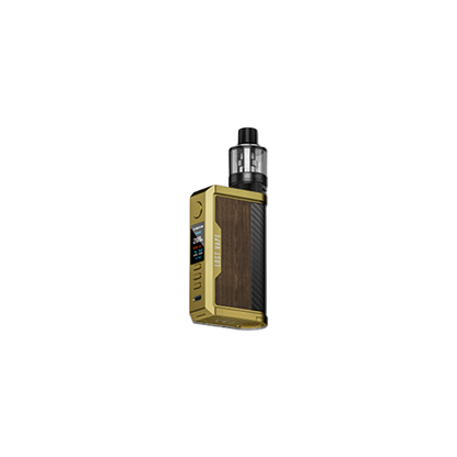 Lost Vape Centaurus Quest 200W Kit - UB Max Pod Tank Ver Gold Teak Wood