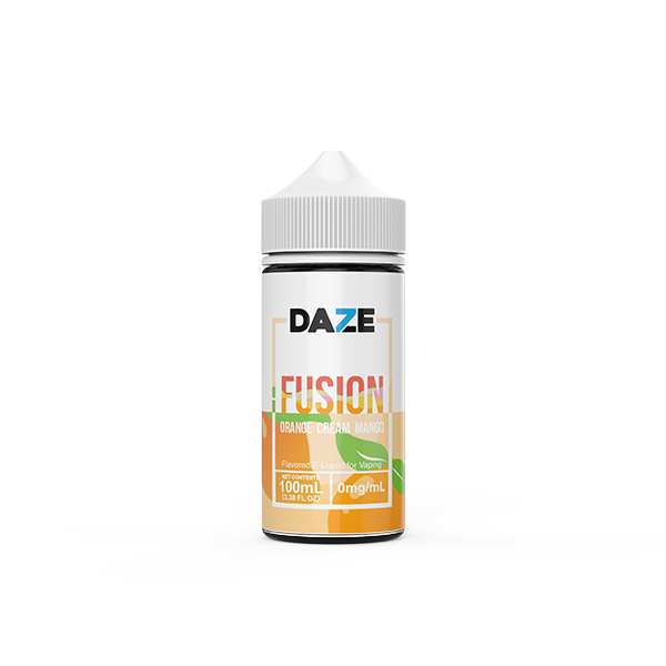 Orange Cream Mango by 7Daze Fusion 100mL bottle