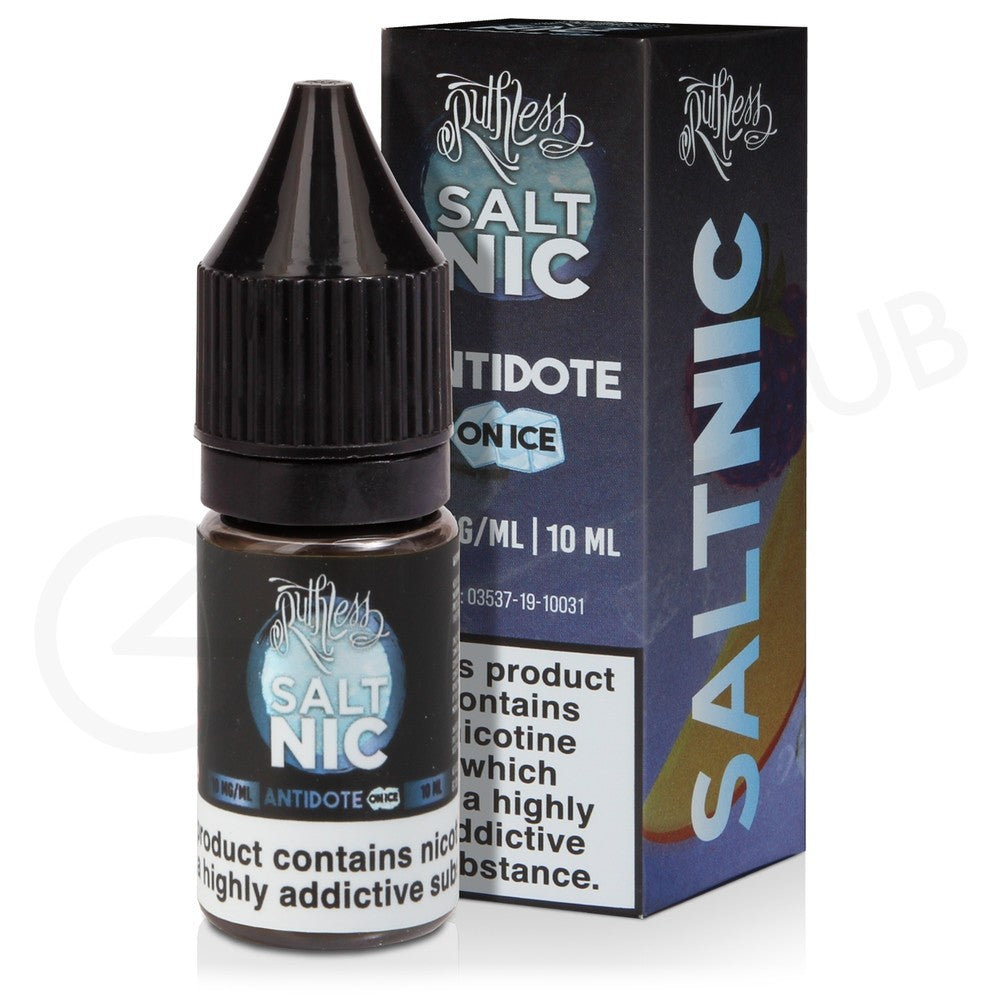 Antidote On Ice by Ruthless Salt Series 30mL with packaging