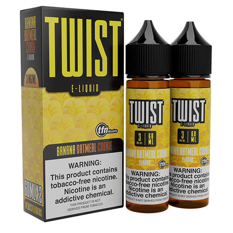 Banana Oatmeal Cookie by Twist TFN Series (x2 60mL) 120mL with Packaging