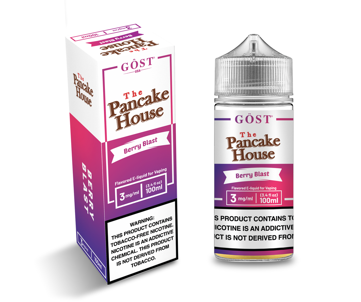 Berry Blast by GOST The Pancake House Series 100mL with Packaging