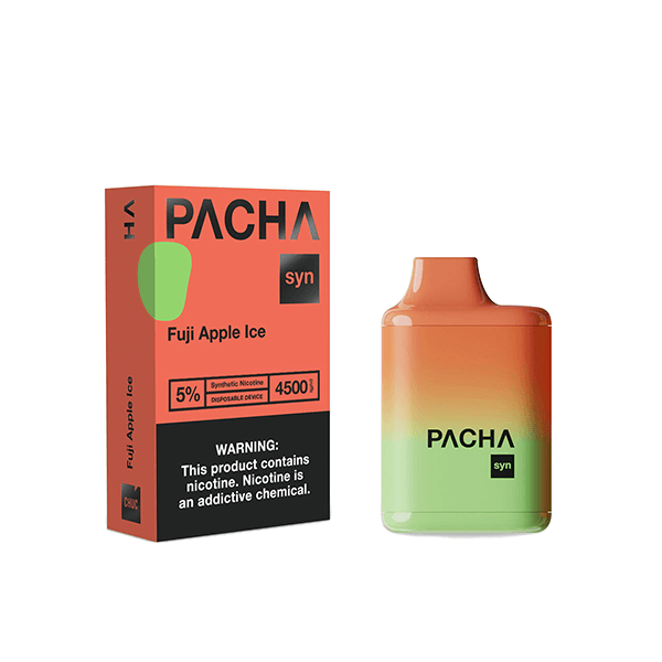 Charlies - Pachamama Syn Disposable | 4500 Puffs | 12mL Fuji Apple Ice with Packaging