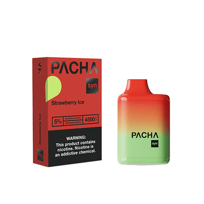 Charlies - Pachamama Syn Disposable | 4500 Puffs | 12mL Strawberry Ice with Packaging