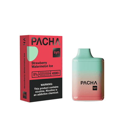 Charlies - Pachamama Syn Disposable | 4500 Puffs | 12mL Strawberry Watermelon Ice with Packaging