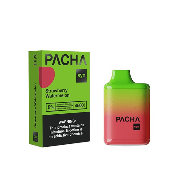 Charlies - Pachamama Syn Disposable | 4500 Puffs | 12mL Strawberry Watermelon with Packaging