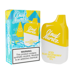 Cloud Nurdz Disposable | 4500 Puffs | 12ml iced blue raspberry lemon with packaging