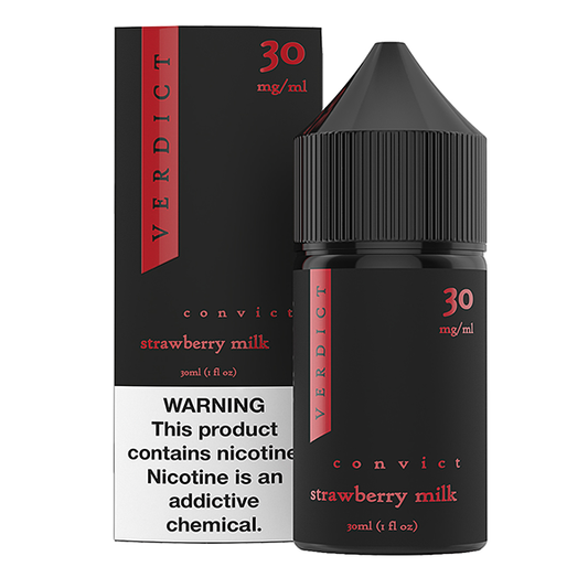 Convict - Strawberry Cream by Verdict - Revamped Salt Series | 30mL with packaging