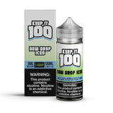 Dew Drop Iced by Keep It 100 TFN Series 100mL with packaging
