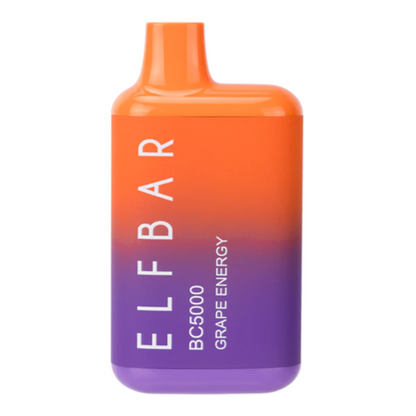 Elf Bar BC5000 Disposable | 5000 Puffs | 13mL | 4% Grape energy