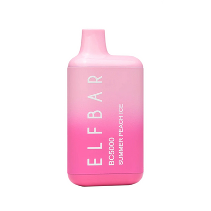 Elf Bar BC5000 Disposable | 5000 Puffs | 13mL | 4% Summer peach Ice