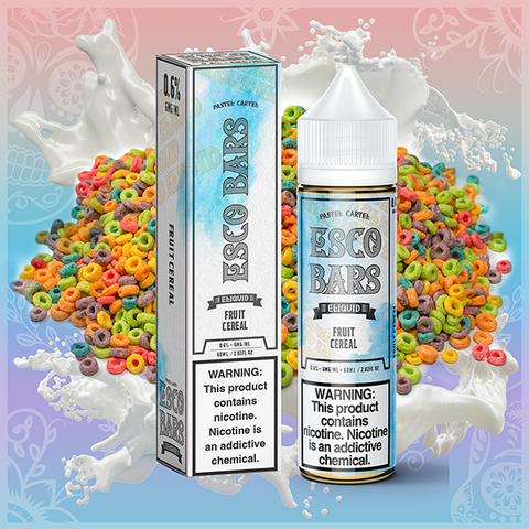 Fruit Cereal by Esco Bars Eliquid 60mL with Packaging