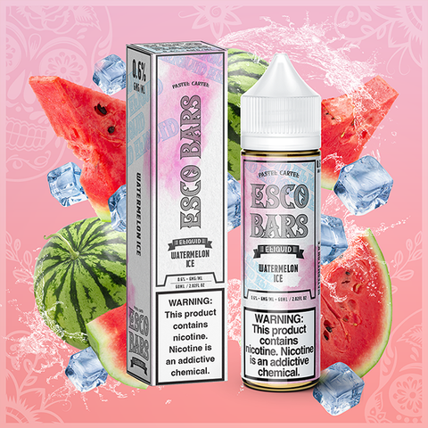 Watermelon Ice by Esco Bars Eliquid 60mL with Packaging