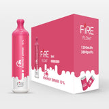 Fire Float Zero Nicotine Disposable | 3000 Puffs | 8mL Energy Drink