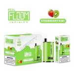 Floom Infinity Disposable | 4000 Puffs | 10mL strawberry kiwi with packaging