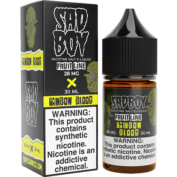 Rainbow Blood by Sadboy E-Liquid 30ml with Packaging