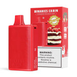 HorizonTech - Binaries Cabin Disposable | 10,000 puffs | 20mL strawberry red velvet cake with packaging