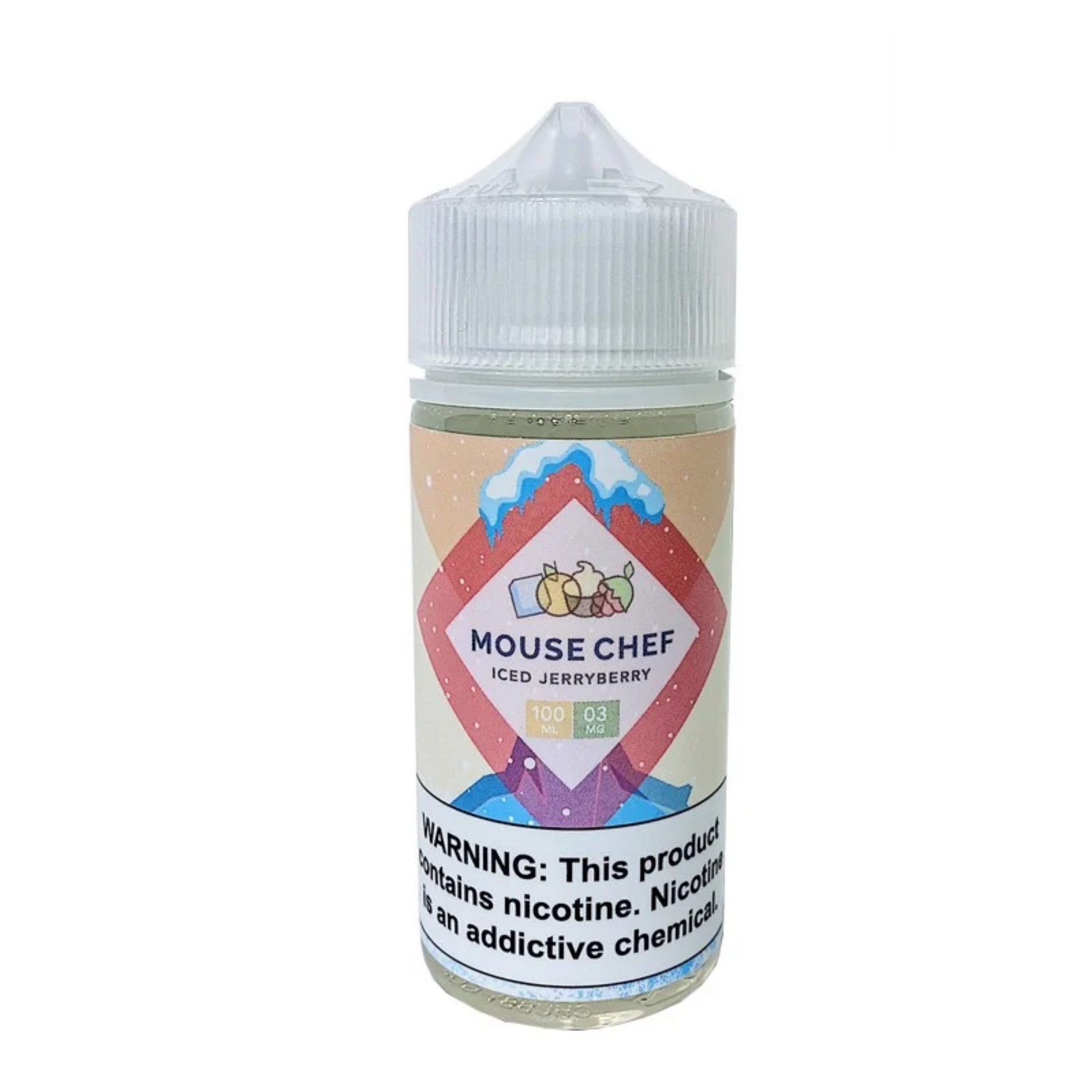 Iced Jerryberry by Snap Liquids - Mouse Chef TF-Nic Series 100mL Bottle