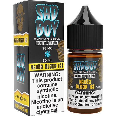 Mango Blood Ice by Sadboy Salts 30ml with packaging