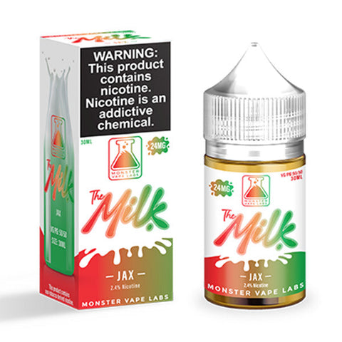 Jax by The Milk Tobacco-Free Nicotine Salt Series 30mL with Packaging
