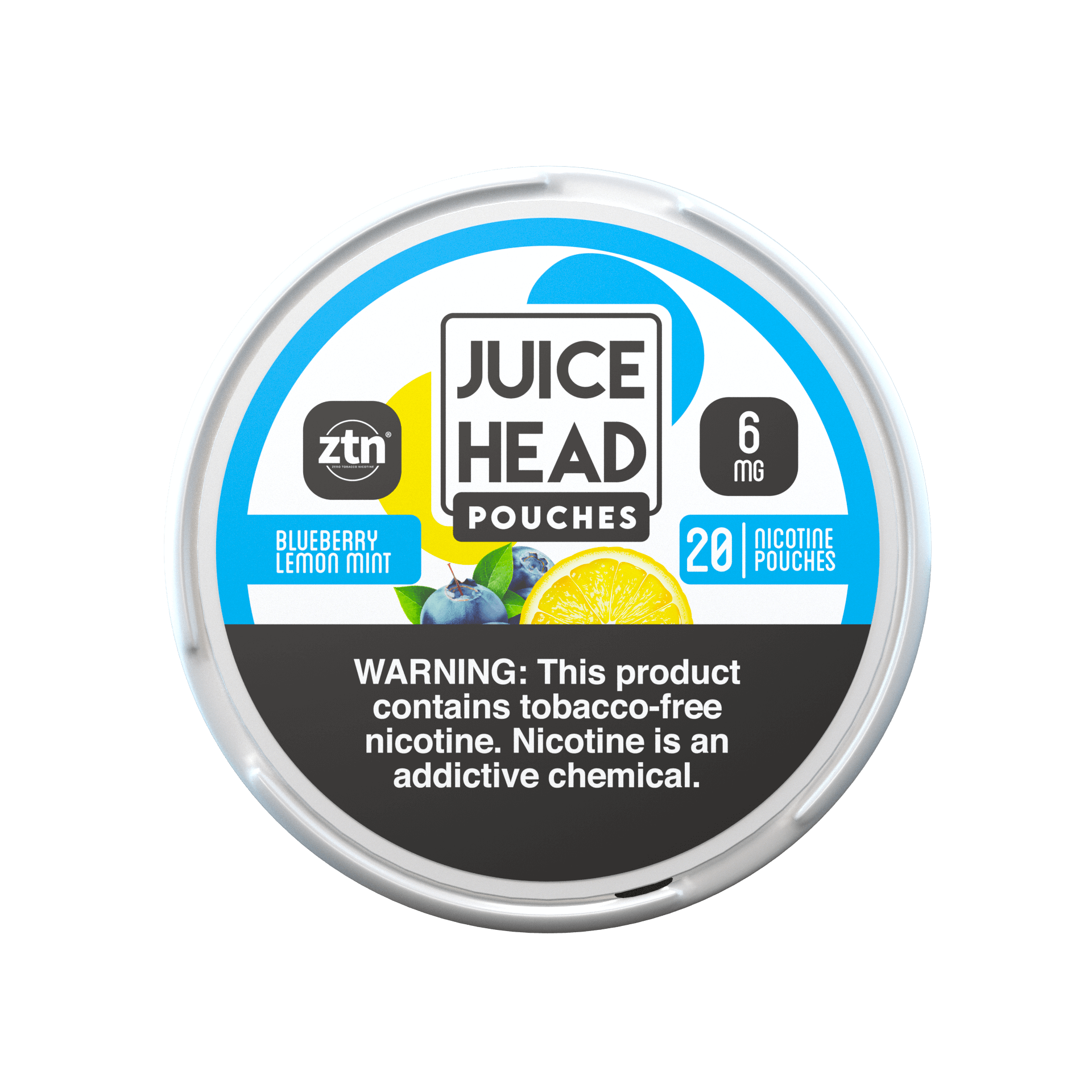 Juice Head ZTN Pouches | Blueberry Lemon Mint