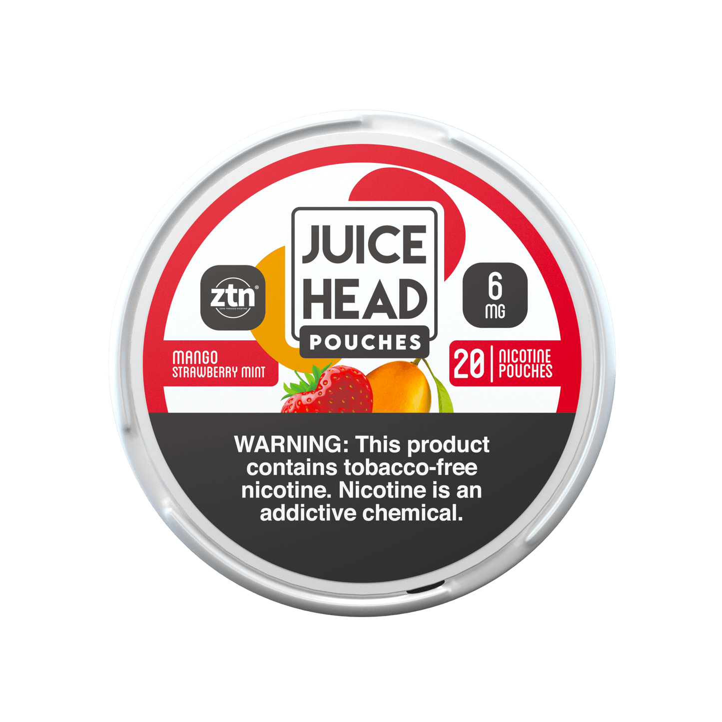 Juice Head ZTN Pouches | Mango Strawberry Mint